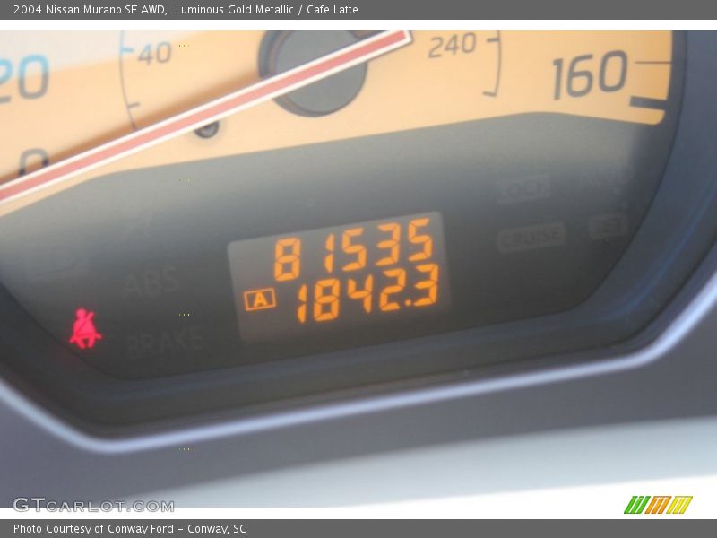 Luminous Gold Metallic / Cafe Latte 2004 Nissan Murano SE AWD