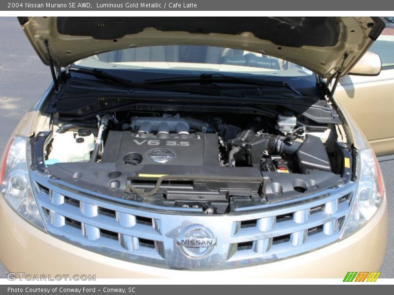 Luminous Gold Metallic / Cafe Latte 2004 Nissan Murano SE AWD