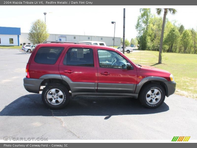 Redfire Metallic / Dark Flint Grey 2004 Mazda Tribute LX V6