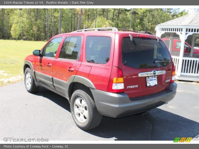 Redfire Metallic / Dark Flint Grey 2004 Mazda Tribute LX V6