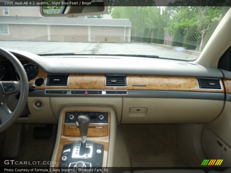 Night Blue Pearl / Beige 2005 Audi A8 4.2 quattro