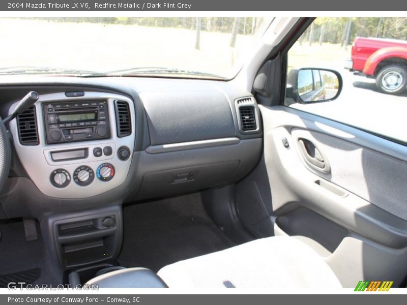 Redfire Metallic / Dark Flint Grey 2004 Mazda Tribute LX V6
