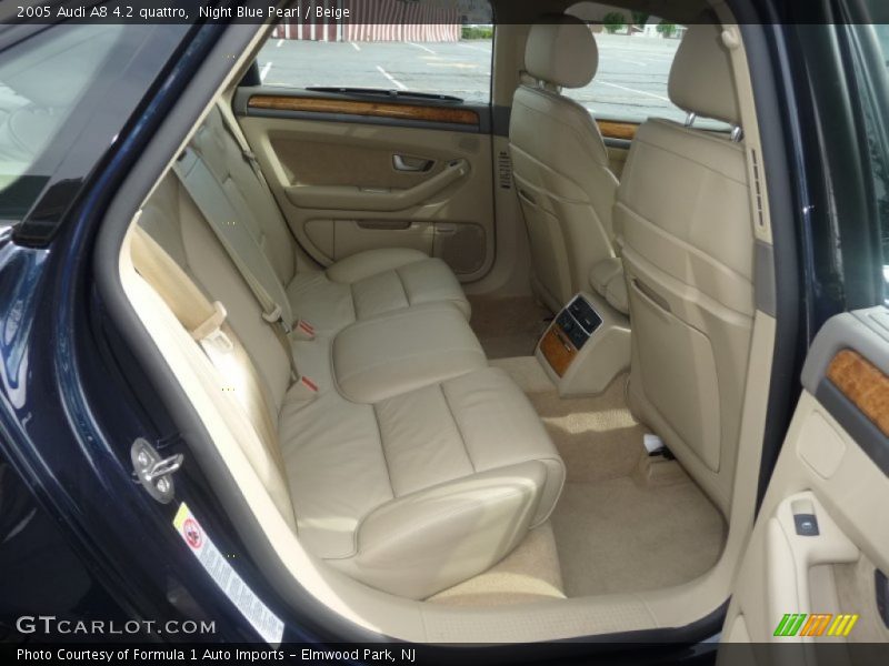 Night Blue Pearl / Beige 2005 Audi A8 4.2 quattro
