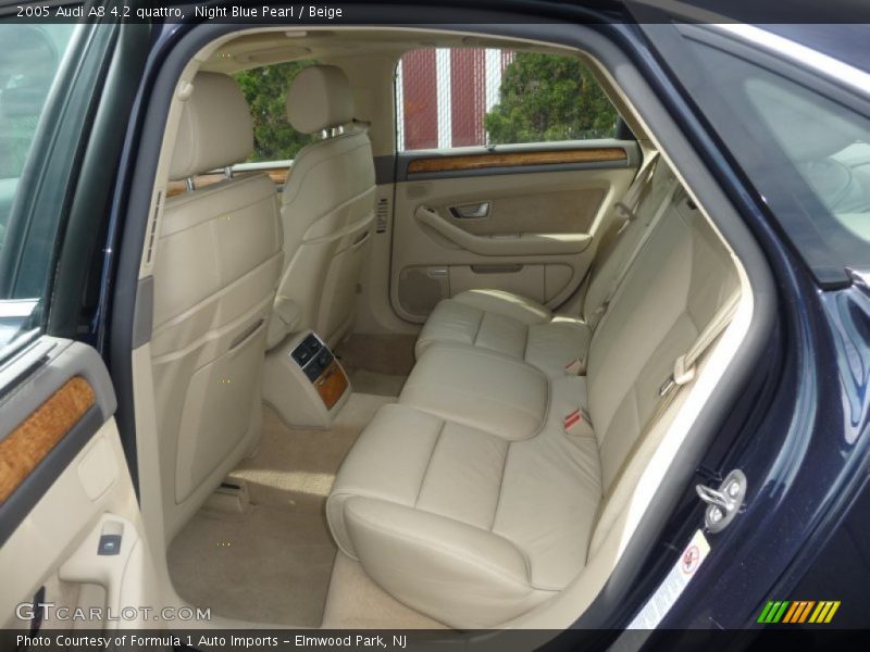 Night Blue Pearl / Beige 2005 Audi A8 4.2 quattro