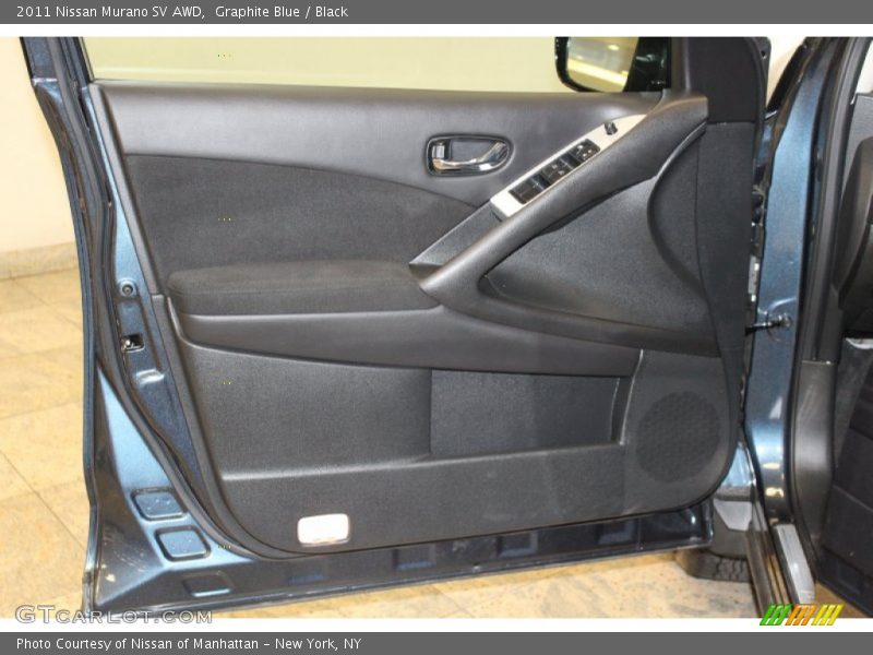 Graphite Blue / Black 2011 Nissan Murano SV AWD
