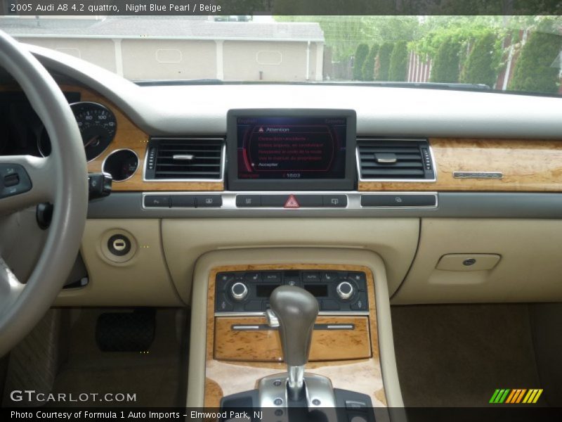 Night Blue Pearl / Beige 2005 Audi A8 4.2 quattro