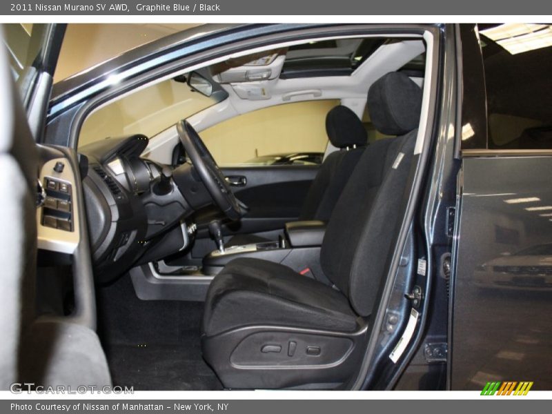 Graphite Blue / Black 2011 Nissan Murano SV AWD