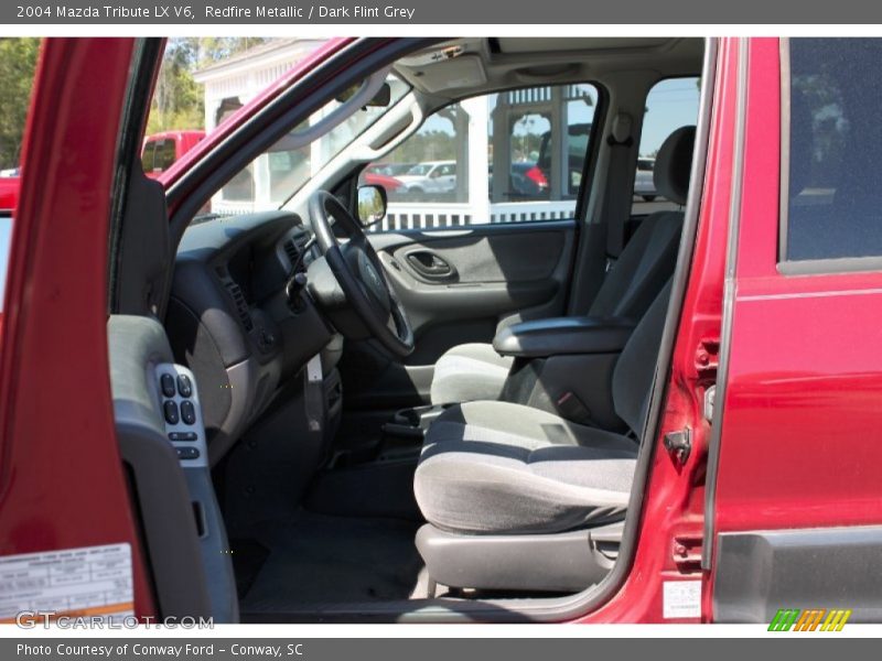 Redfire Metallic / Dark Flint Grey 2004 Mazda Tribute LX V6