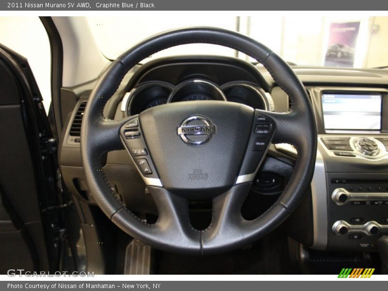 Graphite Blue / Black 2011 Nissan Murano SV AWD