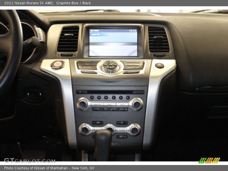 Graphite Blue / Black 2011 Nissan Murano SV AWD