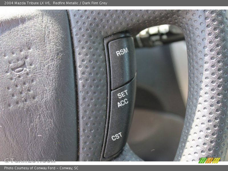 Redfire Metallic / Dark Flint Grey 2004 Mazda Tribute LX V6