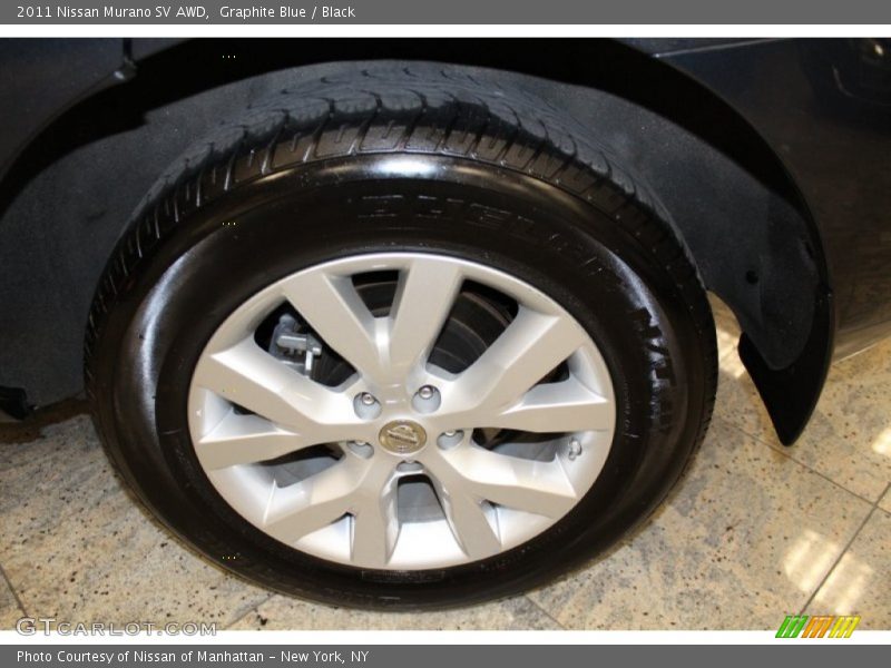 Graphite Blue / Black 2011 Nissan Murano SV AWD