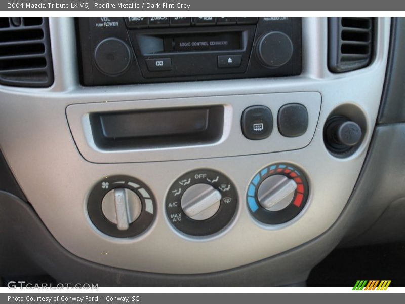 Redfire Metallic / Dark Flint Grey 2004 Mazda Tribute LX V6