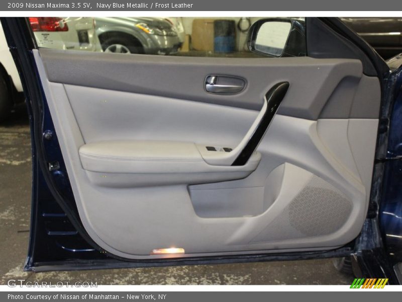 Navy Blue Metallic / Frost Leather 2009 Nissan Maxima 3.5 SV