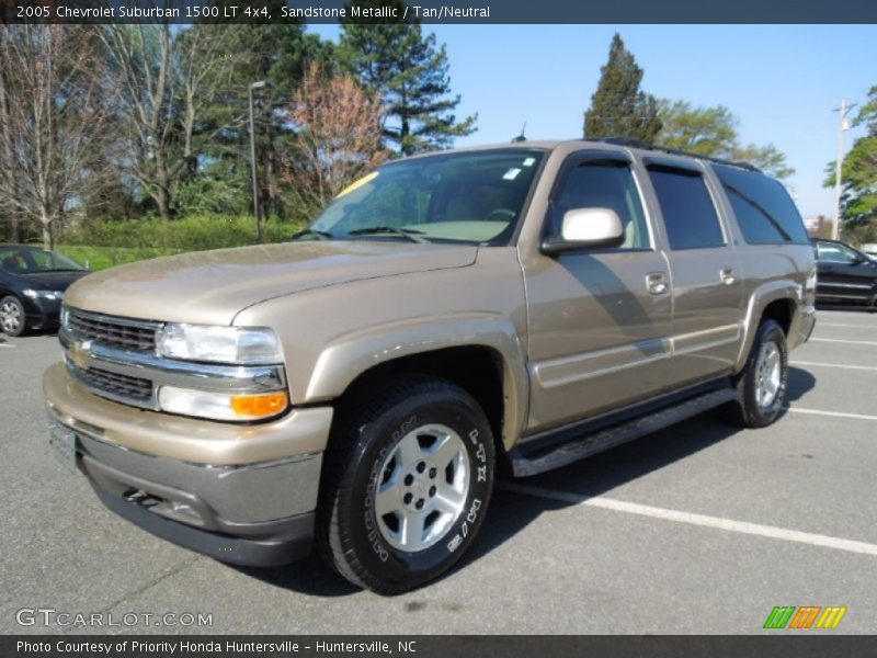 Sandstone Metallic / Tan/Neutral 2005 Chevrolet Suburban 1500 LT 4x4