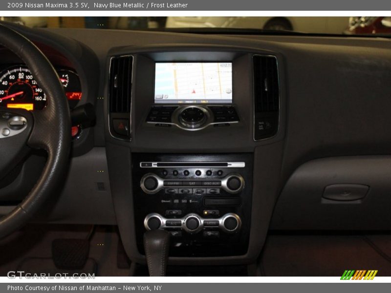 Navy Blue Metallic / Frost Leather 2009 Nissan Maxima 3.5 SV