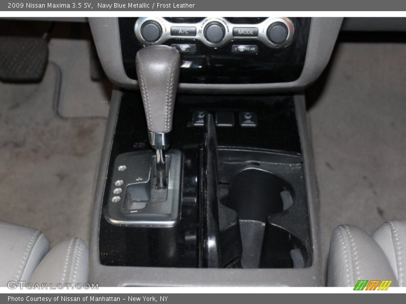 Navy Blue Metallic / Frost Leather 2009 Nissan Maxima 3.5 SV