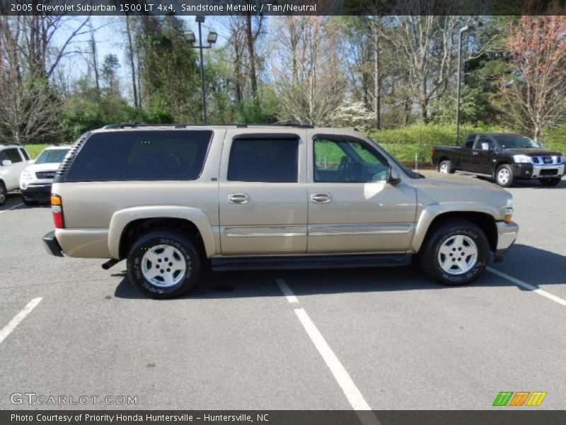 Sandstone Metallic / Tan/Neutral 2005 Chevrolet Suburban 1500 LT 4x4