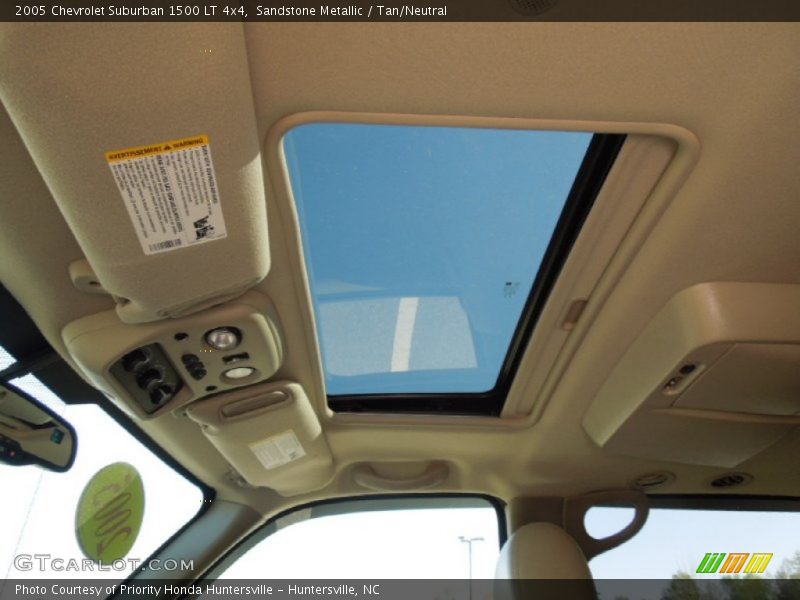 Sandstone Metallic / Tan/Neutral 2005 Chevrolet Suburban 1500 LT 4x4