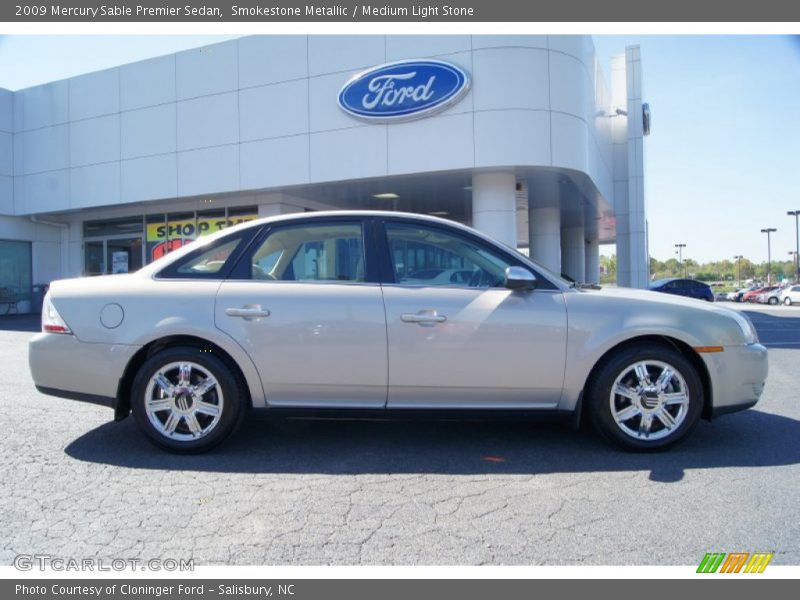 Smokestone Metallic / Medium Light Stone 2009 Mercury Sable Premier Sedan
