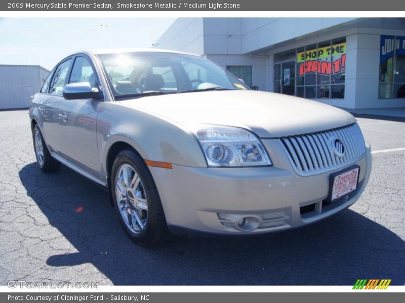 Smokestone Metallic / Medium Light Stone 2009 Mercury Sable Premier Sedan