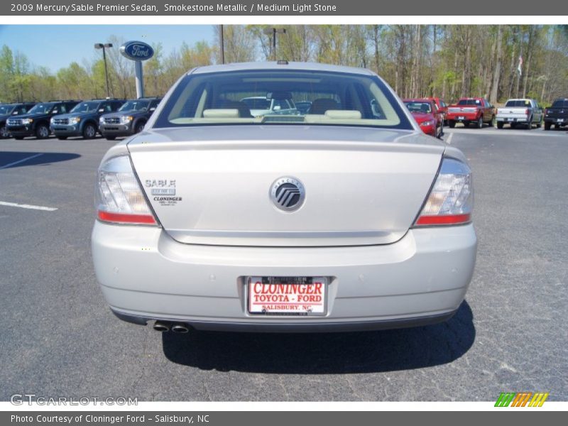 Smokestone Metallic / Medium Light Stone 2009 Mercury Sable Premier Sedan