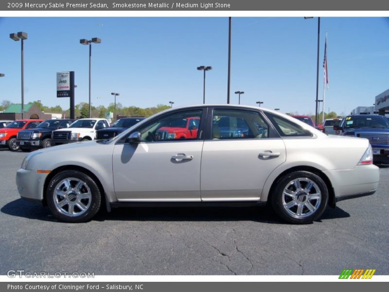 Smokestone Metallic / Medium Light Stone 2009 Mercury Sable Premier Sedan