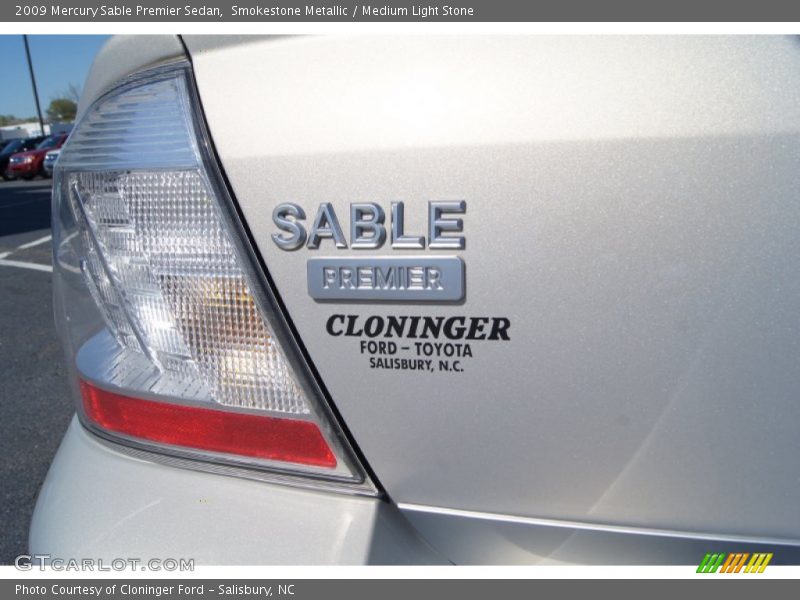 Smokestone Metallic / Medium Light Stone 2009 Mercury Sable Premier Sedan