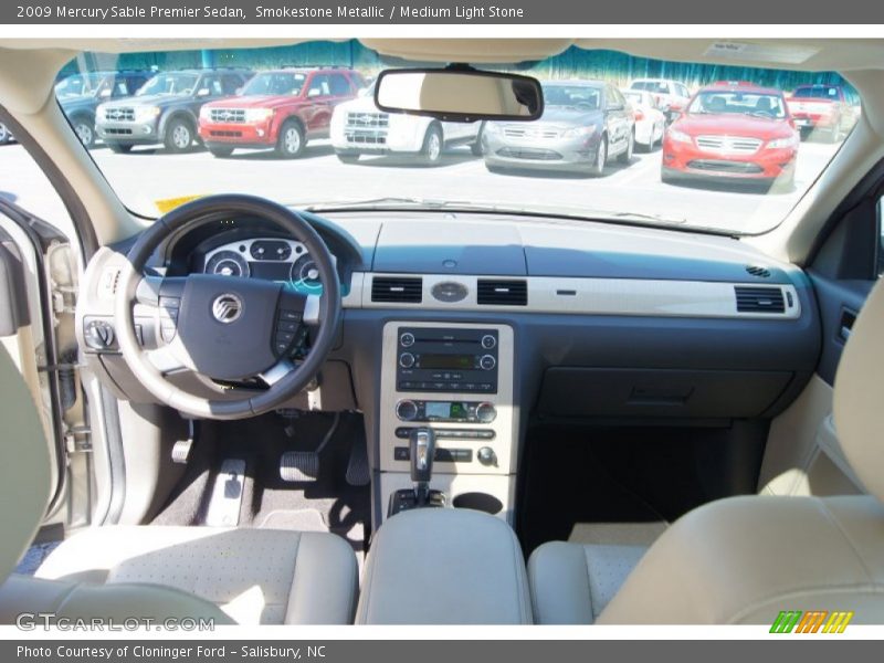 Smokestone Metallic / Medium Light Stone 2009 Mercury Sable Premier Sedan