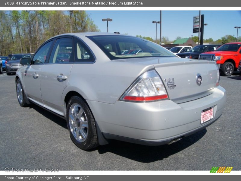 Smokestone Metallic / Medium Light Stone 2009 Mercury Sable Premier Sedan