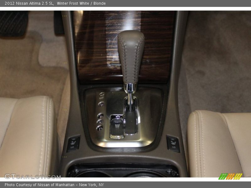 Winter Frost White / Blonde 2012 Nissan Altima 2.5 SL