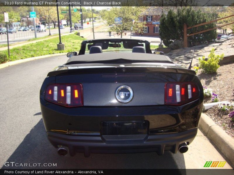 Black / Charcoal Black 2010 Ford Mustang GT Premium Convertible