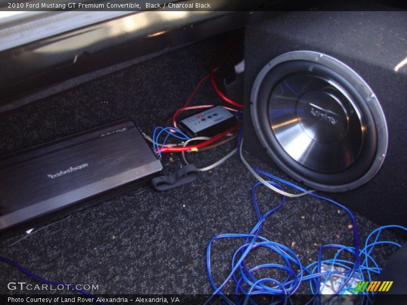 Black / Charcoal Black 2010 Ford Mustang GT Premium Convertible