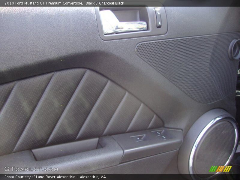 Black / Charcoal Black 2010 Ford Mustang GT Premium Convertible