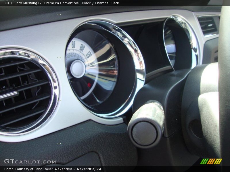 Black / Charcoal Black 2010 Ford Mustang GT Premium Convertible
