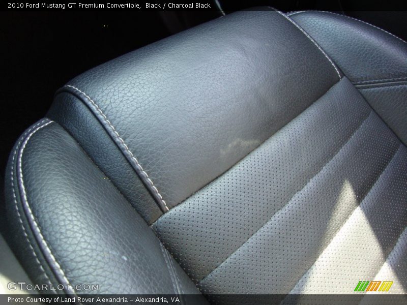 Black / Charcoal Black 2010 Ford Mustang GT Premium Convertible