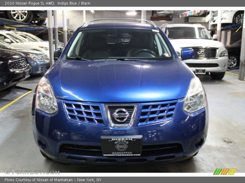 Indigo Blue / Black 2010 Nissan Rogue SL AWD
