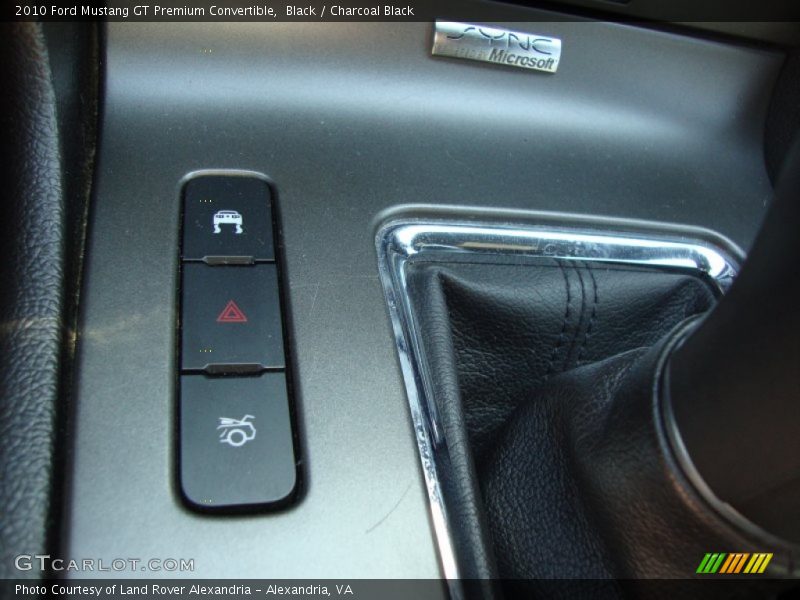 Black / Charcoal Black 2010 Ford Mustang GT Premium Convertible