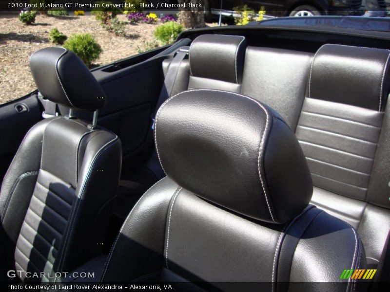 Black / Charcoal Black 2010 Ford Mustang GT Premium Convertible