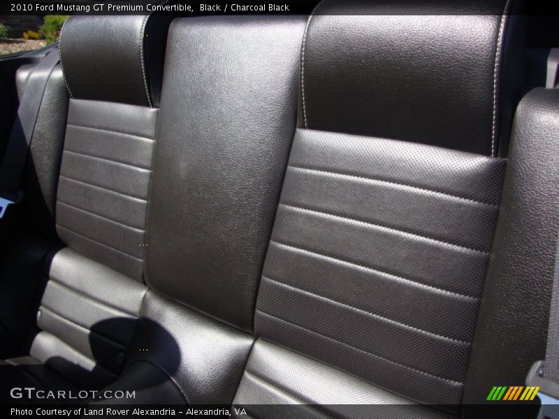 Black / Charcoal Black 2010 Ford Mustang GT Premium Convertible
