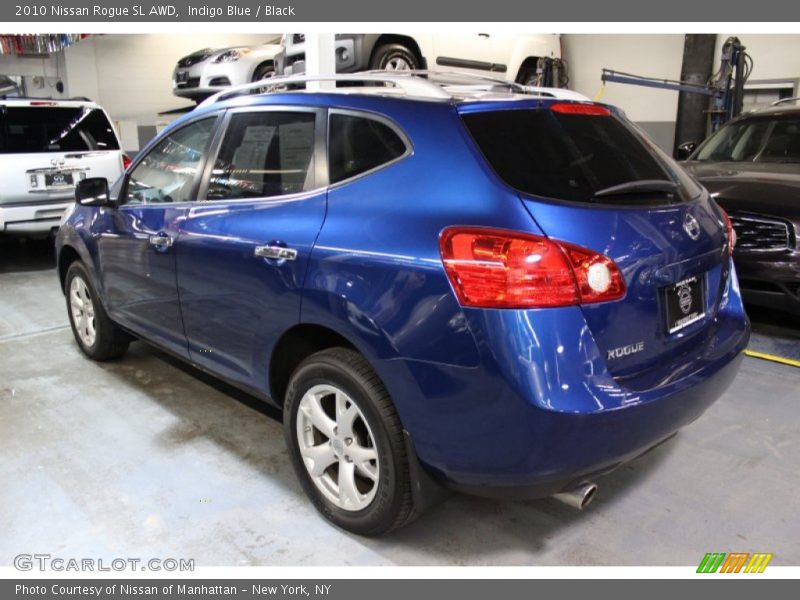 Indigo Blue / Black 2010 Nissan Rogue SL AWD