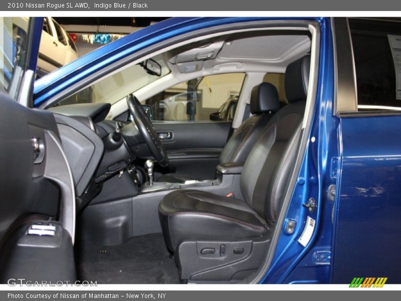 Indigo Blue / Black 2010 Nissan Rogue SL AWD