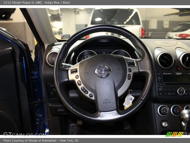 Indigo Blue / Black 2010 Nissan Rogue SL AWD