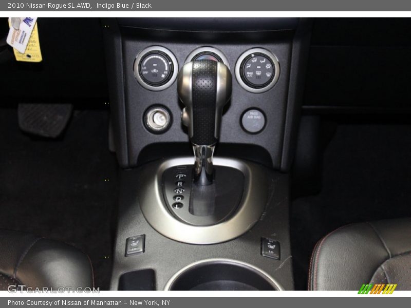 Indigo Blue / Black 2010 Nissan Rogue SL AWD