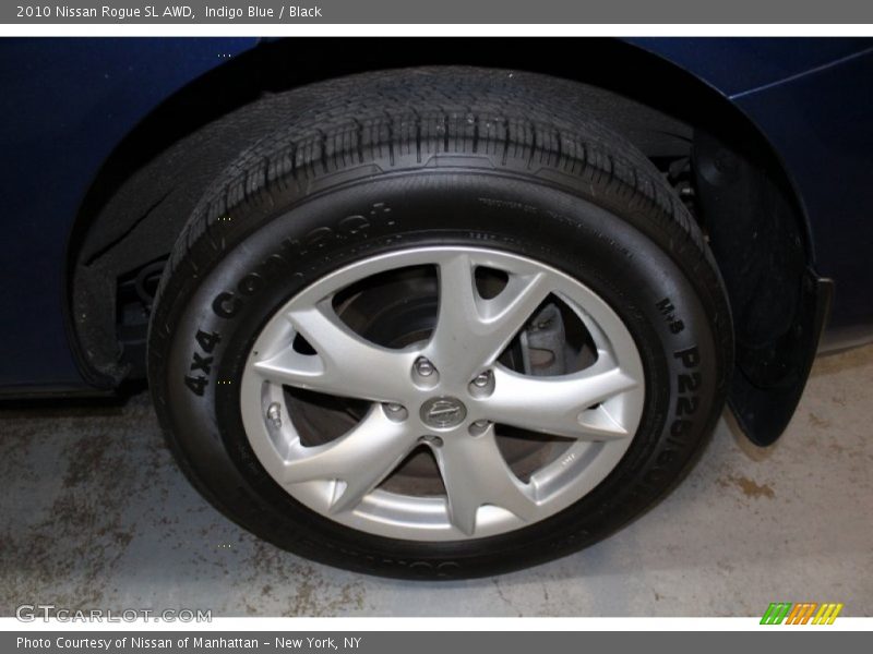 Indigo Blue / Black 2010 Nissan Rogue SL AWD