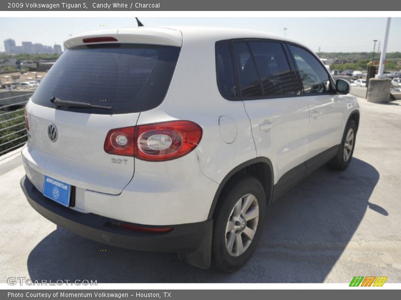 Candy White / Charcoal 2009 Volkswagen Tiguan S