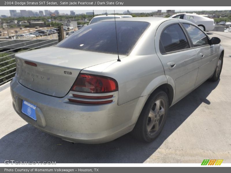 Satin Jade Pearlcoat / Dark Slate Gray 2004 Dodge Stratus SXT Sedan