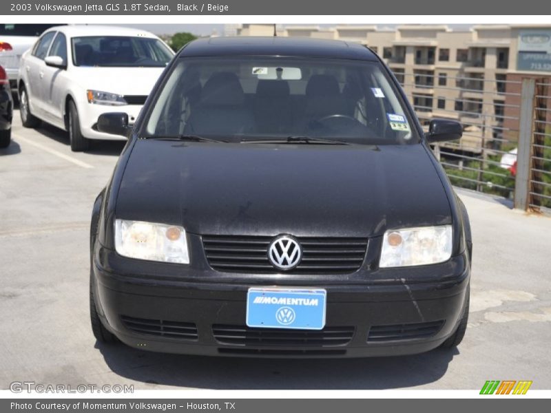 Black / Beige 2003 Volkswagen Jetta GLS 1.8T Sedan
