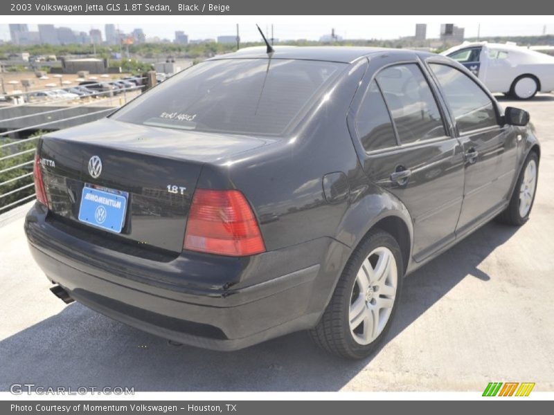 Black / Beige 2003 Volkswagen Jetta GLS 1.8T Sedan