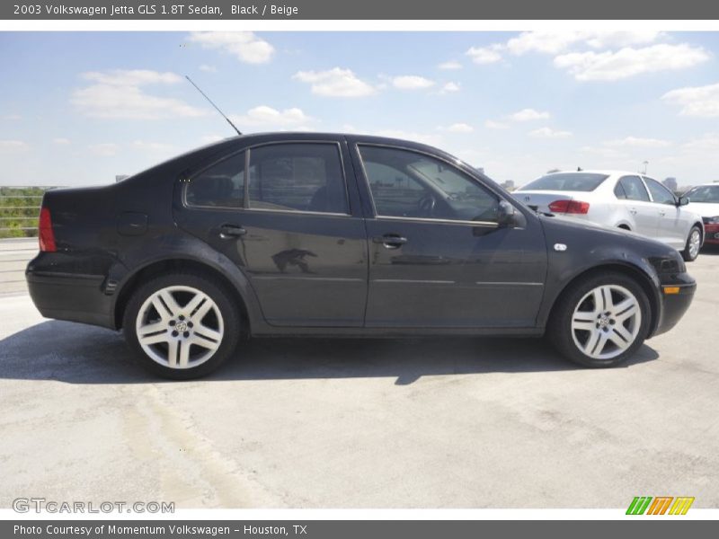 Black / Beige 2003 Volkswagen Jetta GLS 1.8T Sedan